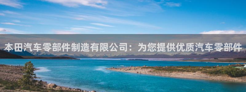 所有彩神购买首页中心：本田汽车零部件制造有限公司：为您提供优质汽车零部件