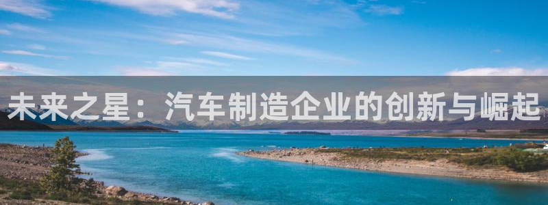 彩神大发官网：未来之星：汽车制造企业的创新与崛起