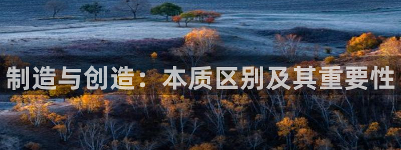 彩神输的钱是赌博还是诈骗：制造与创造：本质区别及其重要性